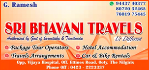 Sri Bhavani Travels in ooty