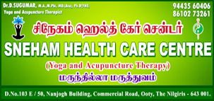 Sneham Health Care Centre in ooty