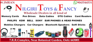 Nilgiri Toys & Fancy in ooty